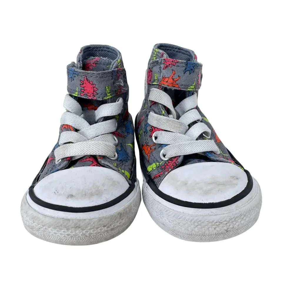 Converse Chuck Taylor AS Dinoverse Toddler Shoes Unisex Kids 5 Multi‎ Hook Loop